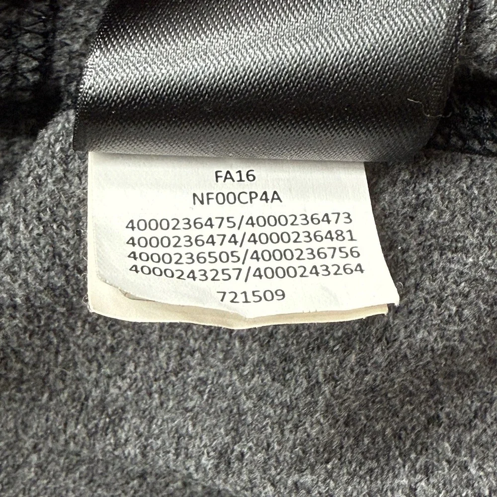 The North Face 1/4 Zip Pullover Mens XL Training Polyester Gray Heather Heather
